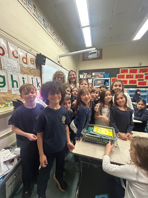 Best Start to 2026: Working With Grade Two Students at Roslyn Elementary School