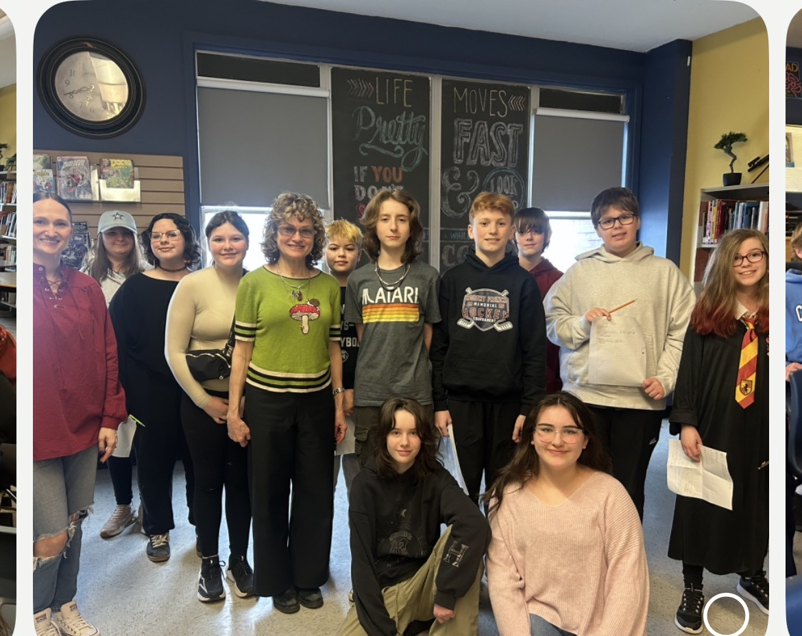 Reporting In from Frank Roberts Junior High, Conception Bay, Newfoundland