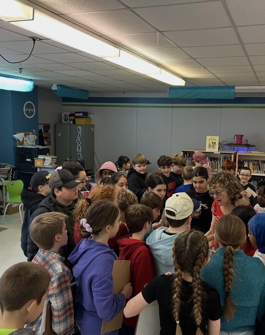 Oh, What a Fun Visit to St. Matthew's Elementary School in St. John's, Nfld., and Labrador!